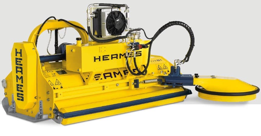 Hermes Schlegelmulcher 1 Schwenkscheibe — Saat und Pflege