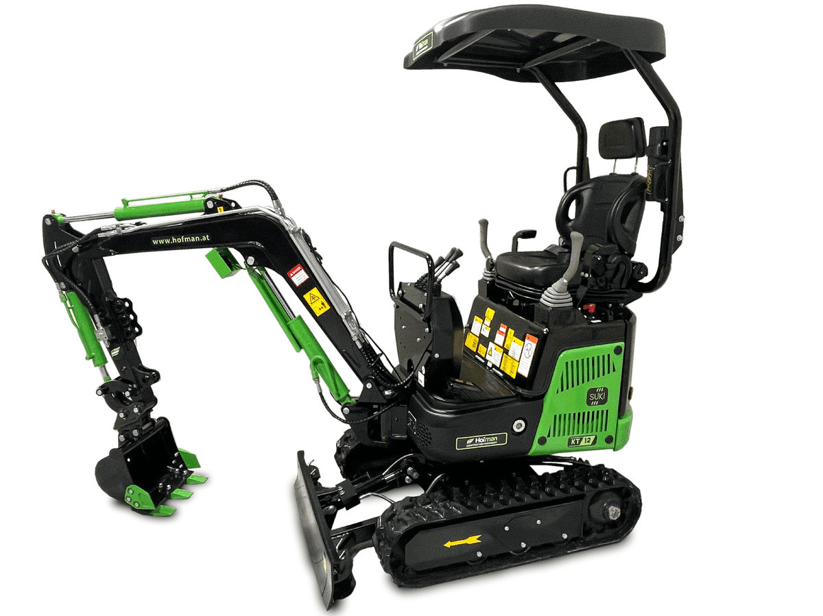 Hofman Minibagger SUKI KT12 — Baumaschinen